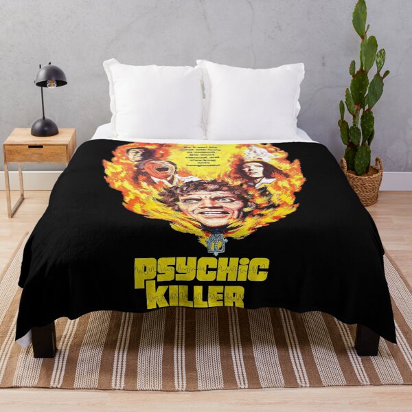 Item preview, Psychic Killer Retro Cult Clásico Terror Fan Art designed and sold by acquiesce13.
