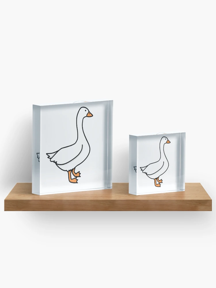 Thumbnail 3 of 5, Acrylic Block, Goose designed and sold by Reeseworks.