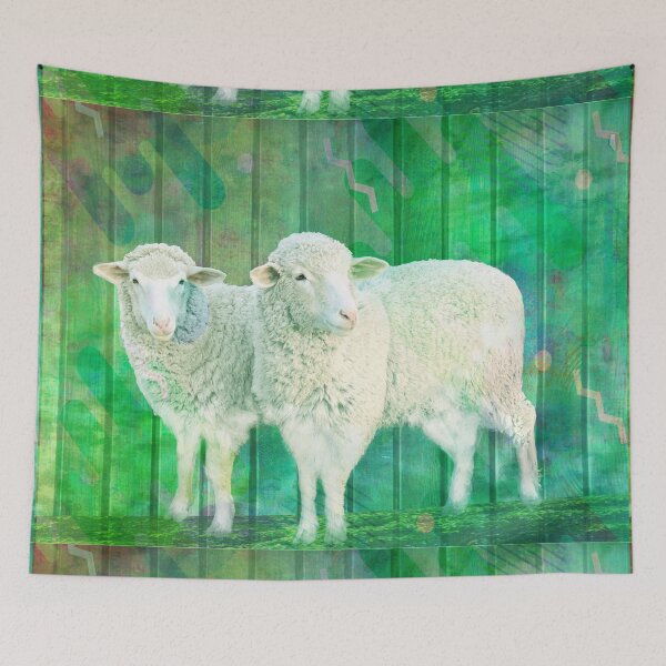 Item preview, Sheeps in spring designed and sold by Elmanji.
