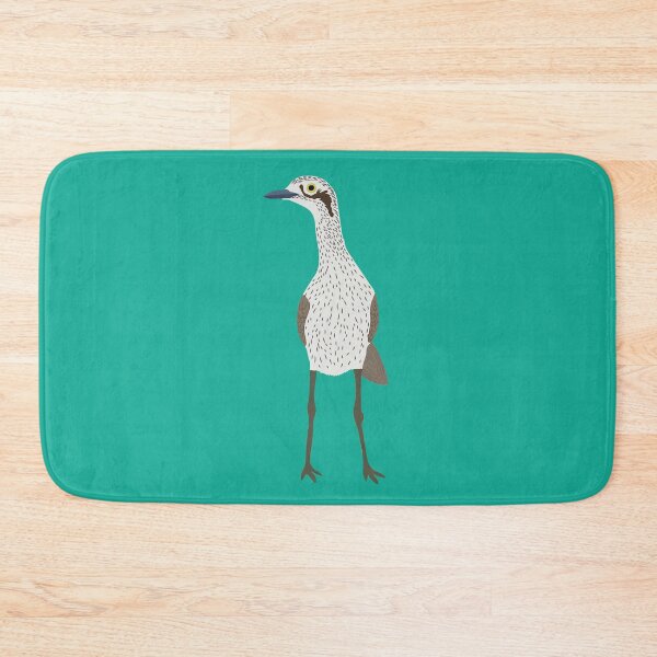 Item preview, Bush Stone-Curlew on Turquoise designed and sold by Digitaldingo.