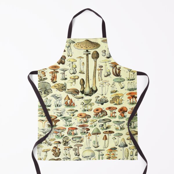 Item preview, Champignons Mushrooms Vintage Botanical Illustration Art designed and sold by acquiesce13.