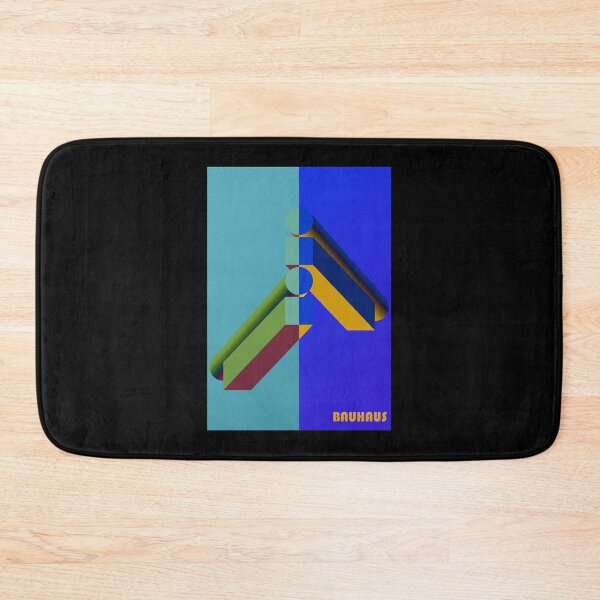 Item preview, Bauhaus - Retro / Art Deco architecture discipline from Berlin, Germany - Available in posters, etc - Aqua Blue Beams designed and sold by crazycollective.