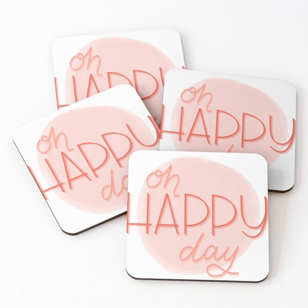 Item preview, Oh Happy Day! designed and sold by Cliché Calligraphy.