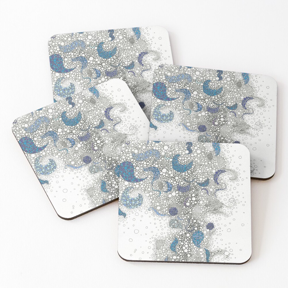 Item preview, Coasters (Set of 4) designed and sold by a-kingfisher.