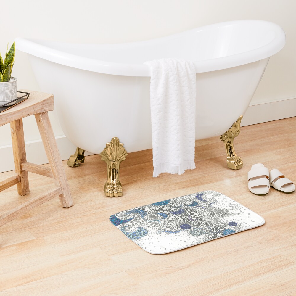 Item preview, Bath Mat designed and sold by a-kingfisher.