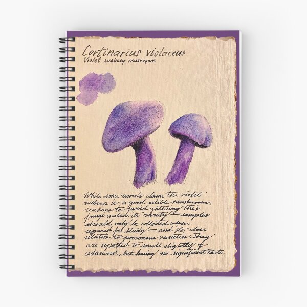 Item preview, Violet Mushrooms designed and sold by Nicole Procter.