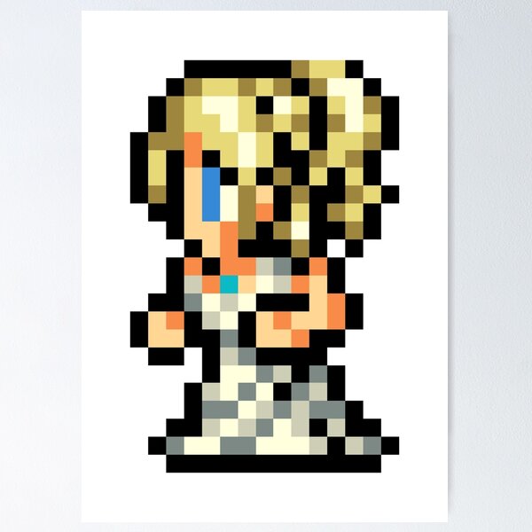 Vista previa del artículo con la obra «Final Fantasy XV - Lunafreya Sprite», diseñado y vendido por SpriteZone.