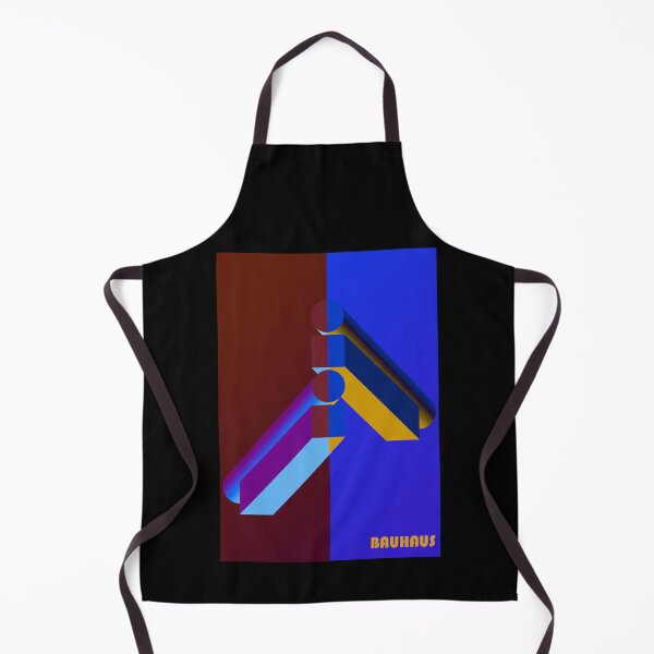 Item preview, Bauhaus - Retro / Art Deco architecture discipline from Berlin, Germany - Available in posters, etc - Brown Blue Beams designed and sold by crazycollective.
