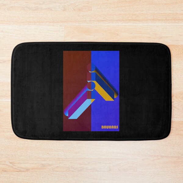 Item preview, Bauhaus - Retro / Art Deco architecture discipline from Berlin, Germany - Available in posters, etc - Brown Blue Beams designed and sold by crazycollective.