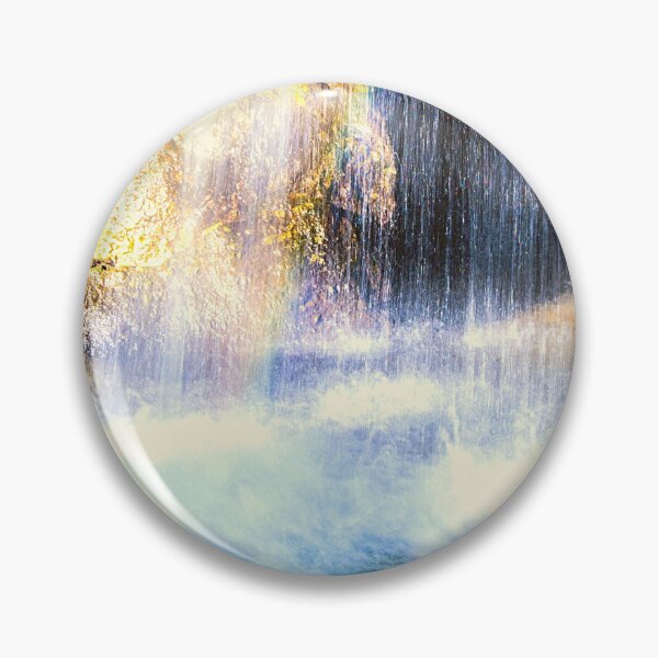 Item preview, waterfall nature landscape painted art designed and sold by cutecrazytshirt.