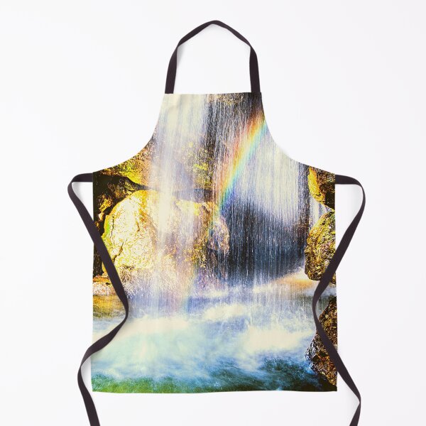 Item preview, waterfall nature landscape painted art designed and sold by cutecrazytshirt.