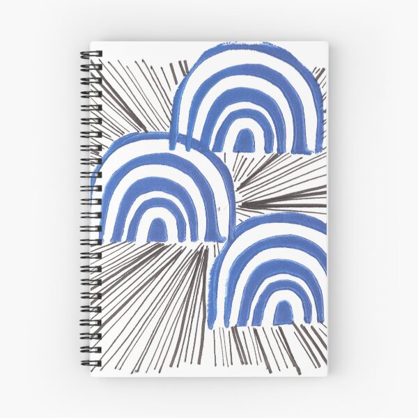 Item preview, Blue Rainbow Burst designed and sold by LauraKozdra.