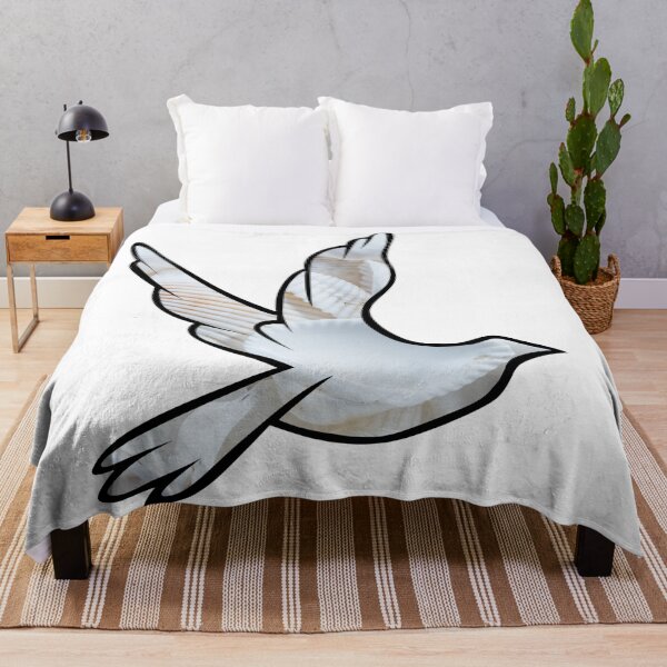 Item preview, Dove Made of White Shells designed and sold by BuzzySpaceBee.