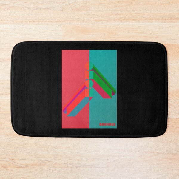 Item preview, Bauhaus - Retro / Art Deco architecture discipline from Berlin, Germany - Available in posters, etc. Bauhaus. - Pink Green Beams designed and sold by crazycollective.