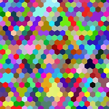 Artwork thumbnail, Multicolored Pattern by CBNetwork