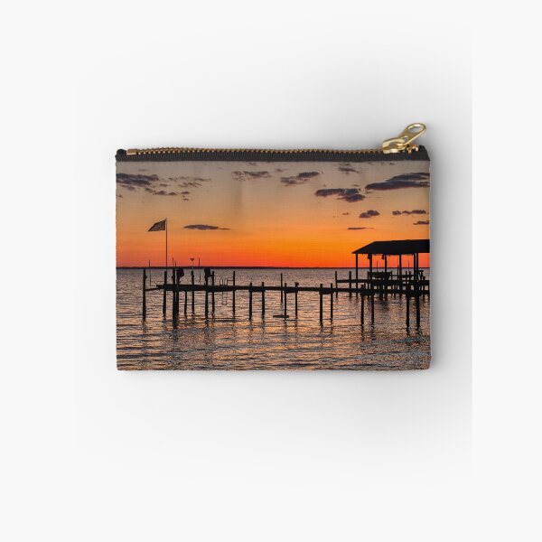 Artikelvorschau, James River glühender Sonnenuntergang entworfen und verkauft von ShorelineImages.