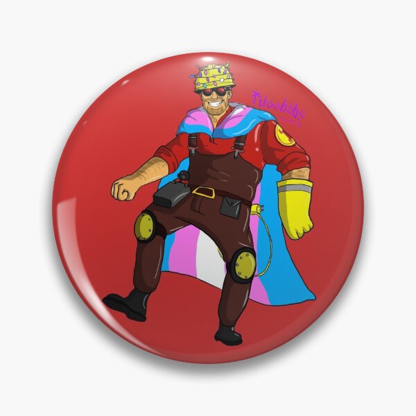 Item preview, The Engineer is Engi-QUEER!!! (ACTUAL ART THIS TIME LES GOOO) designed and sold by dellishoppe.