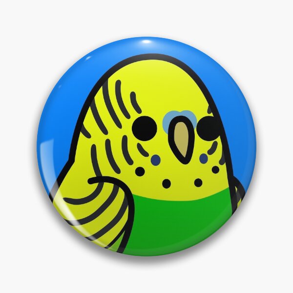 Item preview, Too Many Birds! - Yellow n' Green Budgie designed and sold by MaddeMichael.