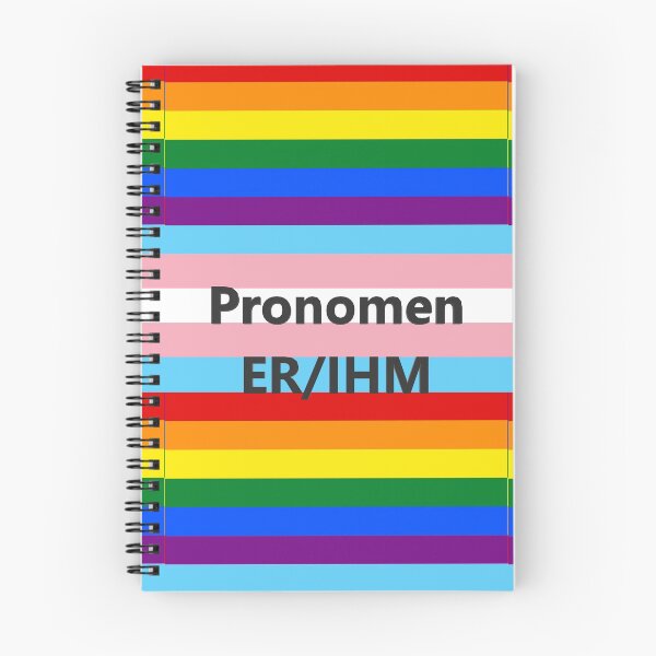 Artikelvorschau, Er / Ihm Pronomen entworfen und verkauft von Spectrum Perspectives.