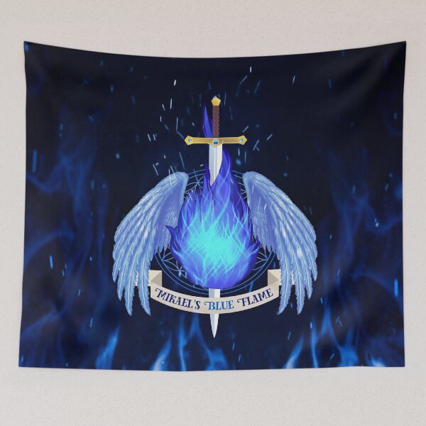 Item preview, Mikael's Blue Flame designed and sold by DaviAguiArtes.