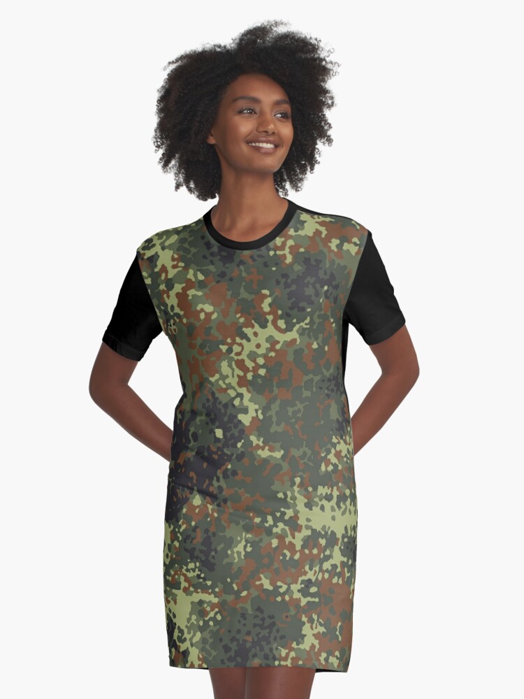 Camo t hotsell shirt dress