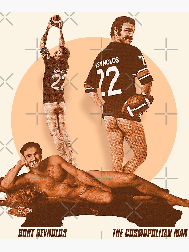 Discover Burt Reynolds Cosmo Man Premium Matte Vertical Poster