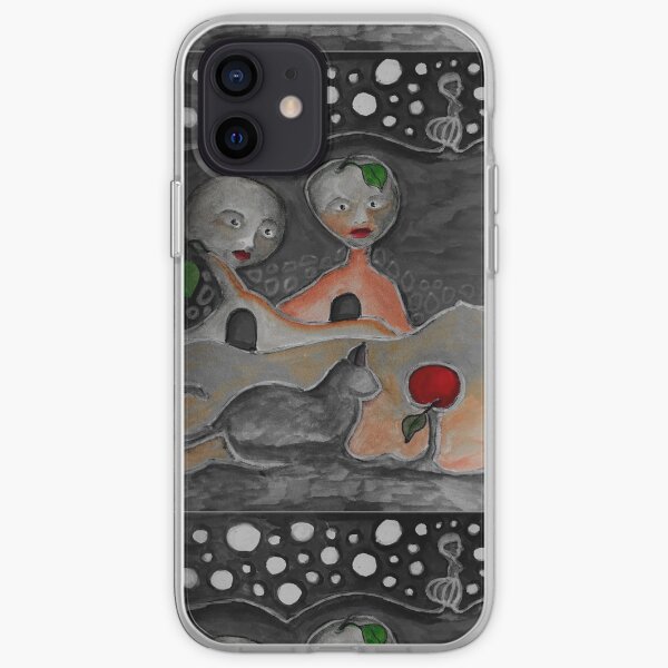 Check out the crazy cat, man! iPhone Soft Case