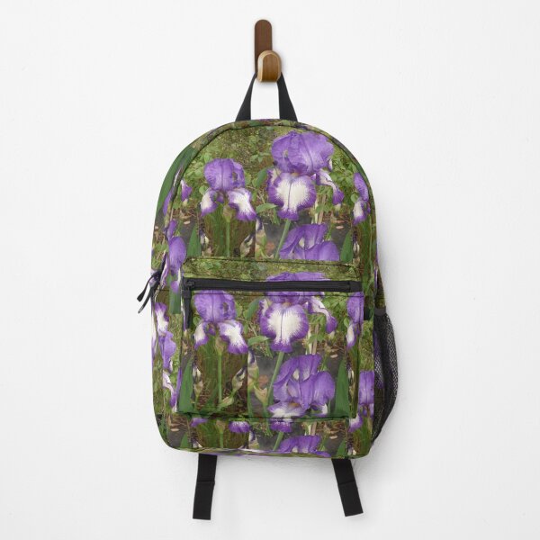Item preview,  Iris Flower Purple and White designed and sold by Sarah  Rajkotwala.