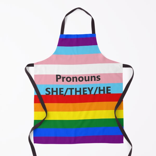 Item preview, She/They/He Pronouns designed and sold by Spectrum Perspectives.