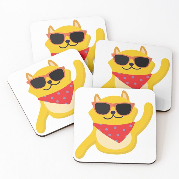 Item preview, cat wearing sunglasses designed and sold by Ras-man93.