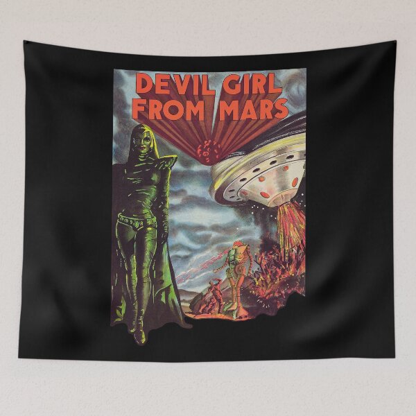 Item preview, Devil Girl From Mars )( Cult Classic Horror Sci Fi Fan Art designed and sold by acquiesce13.