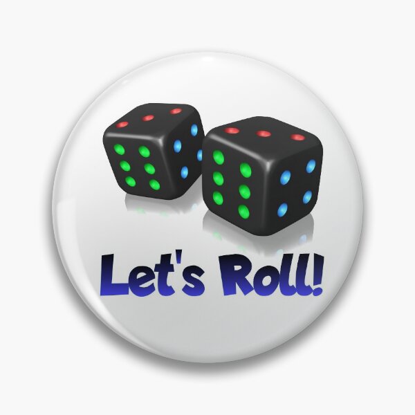 Artikelvorschau, 'Lass uns rollen' Black Gambling Dice entworfen und verkauft von Michael Pilinski.
