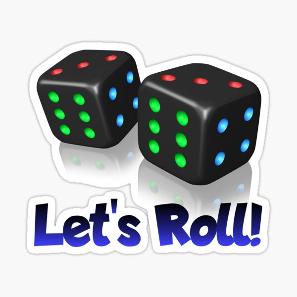 This Is How I Roll Dice Funny Game Bet Casino Wall Decals for