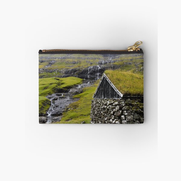 Item preview, Saksun - enchanting village with grass roof houses.  designed and sold by Iceland-Effect.