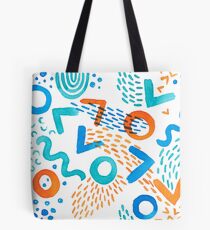 Watercolor Brushstrokes Colors One Tote Bag