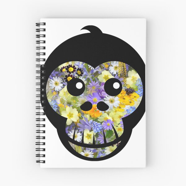 Item preview, Flower Monkey Face designed and sold by BuzzySpaceBee.