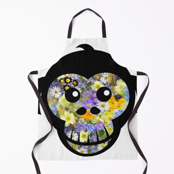 Item preview, Flower Monkey Face designed and sold by BuzzySpaceBee.