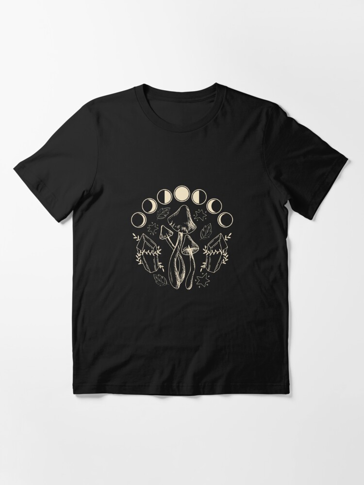 Moon Phases Crystals Succulents Mushrooms Witchy' Men's T-Shirt