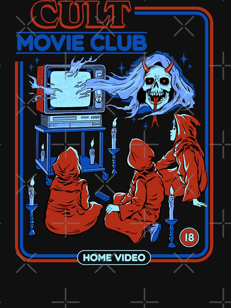Thumbnail 7 of 7, Classic T-Shirt, Cult Movie Club designed and sold by stevenrhodes.