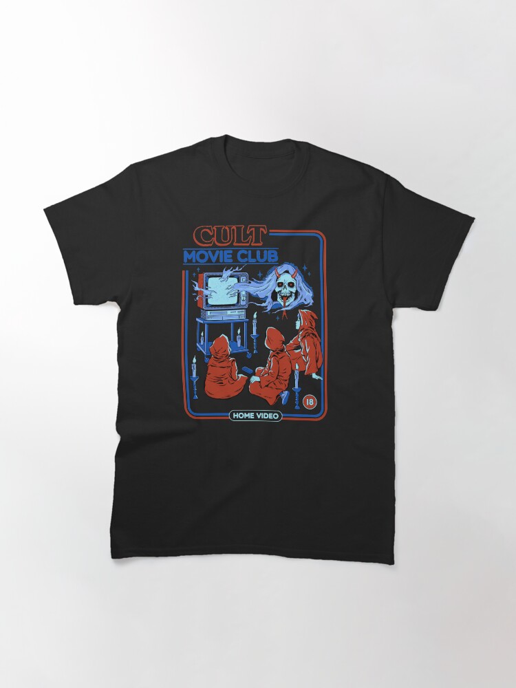 Thumbnail 3 of 7, Classic T-Shirt, Cult Movie Club designed and sold by stevenrhodes.