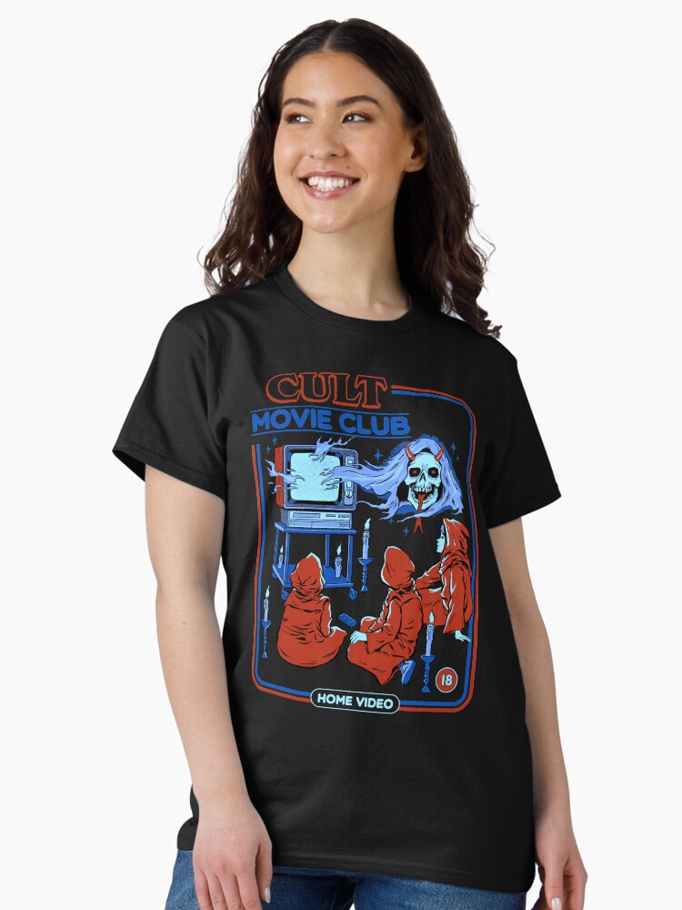 Thumbnail 1 of 7, Classic T-Shirt, Cult Movie Club designed and sold by stevenrhodes.