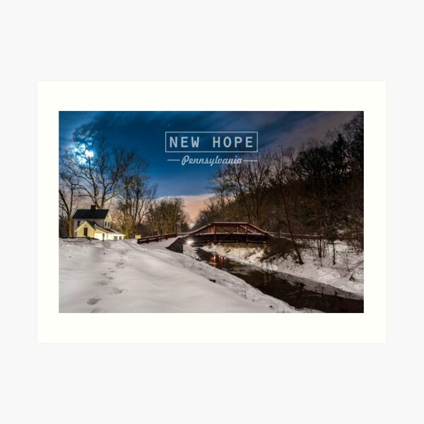 New Hope Pa. Art Print