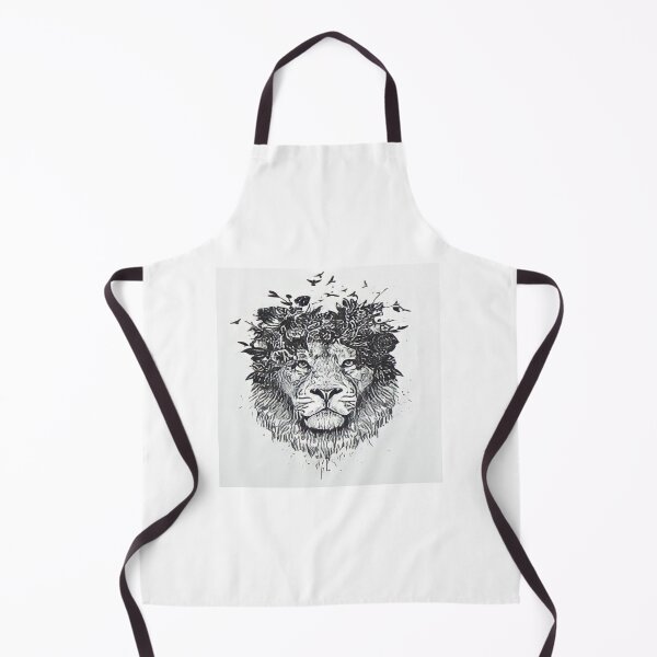 Item preview, Beautiful drawnig for king of animals designed and sold by Anzakaizen.