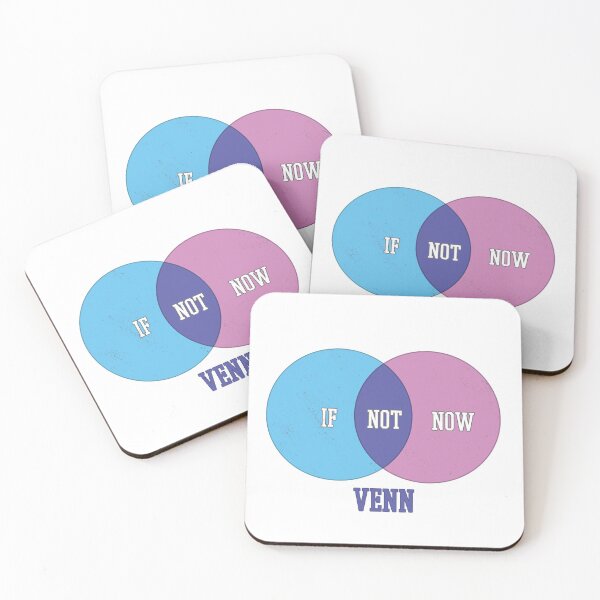 Item preview, If Not Now When | Venn Diagram Meme designed and sold by artado.