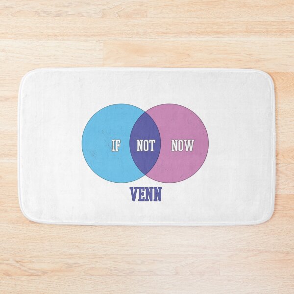 Item preview, If Not Now When | Venn Diagram Meme designed and sold by artado.