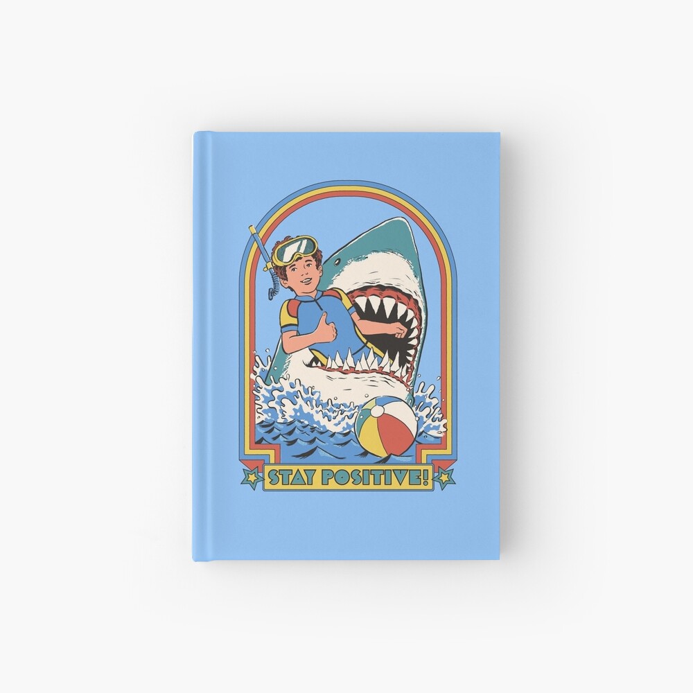 Stay Positive Hardcover Journal