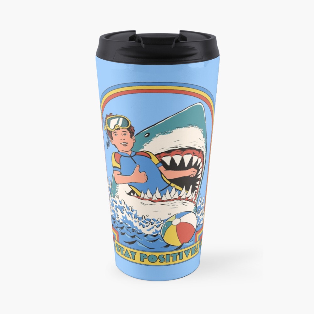 Stay Positive Travel Coffee Mug