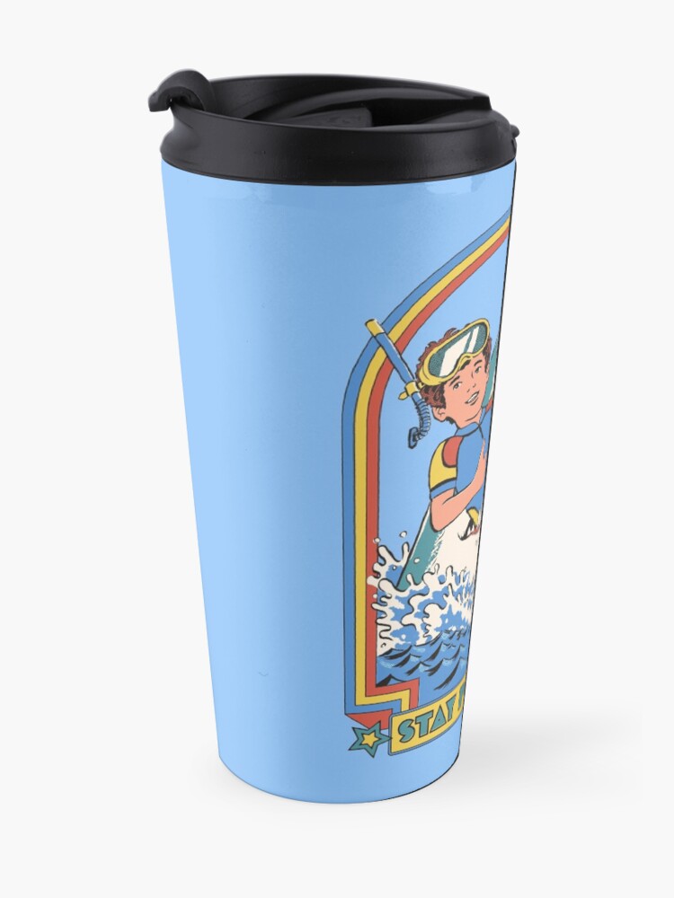 Alternate view of Stay Positive Travel Coffee Mug