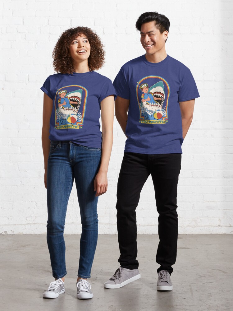 Thumbnail 1 of 7, Classic T-Shirt, Stay Positive designed and sold by Steven Rhodes.
