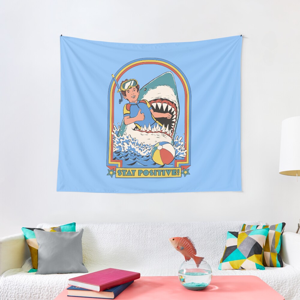 Stay Positive Tapestry